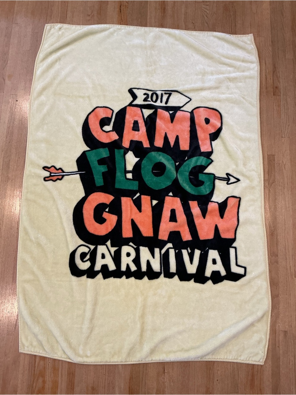 Golf Wang Camp Flog Gnaw 2017 CFG
Festival Tyler The Creator Throw Blanket
